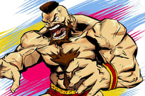 Street Fighter Zangief Power Move Wallpaper