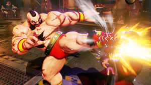 Street Fighter Zangief Power Move Wallpaper