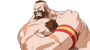 Street Fighter Zangief Power Pose Wallpaper