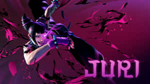 Street Fighter6 Juri Character Art Wallpaper