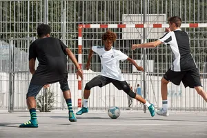 Street Soccer Action Shot.jpg Wallpaper
