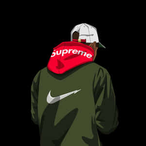 Streetwear Fashion For The Supreme Boys Wallpaper