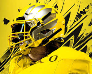 Strength Combines With Passion - Football Helmet Wallpaper