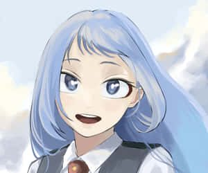 Strike A Pose: Nejire Hado Of My Hero Academia Wallpaper