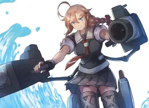 Strike Fast And Hard With Kantai Collection! Wallpaper