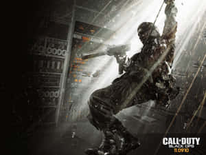 Strike Hard With Black Ops Wallpaper
