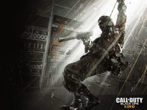 Strike Hard With Black Ops Wallpaper