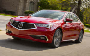 Striking 2021 Acura Tlx Performance Sedan Wallpaper