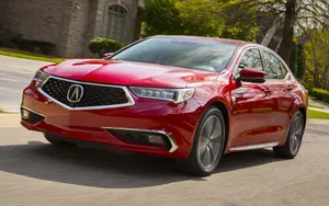 Striking 2021 Acura Tlx Performance Sedan Wallpaper