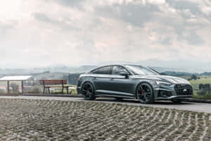 Striking Audi A5 Exuding Luxury And Performance Wallpaper