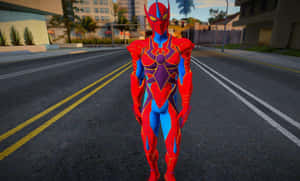 Striking Close-up Shot Of An Arachnid In Its Natural Habitat Wallpaper