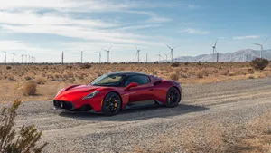 Striking Elegance Of Maserati Mc20 Wallpaper