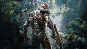 Striking Hd Still From Crysis Game. Wallpaper