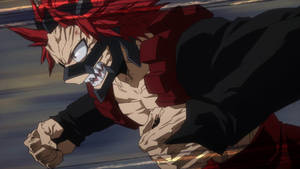 Striking Red Riot Eijiro Kirishima Wallpaper