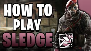 Strong Sledge In Action In Rainbow Six Siege Wallpaper