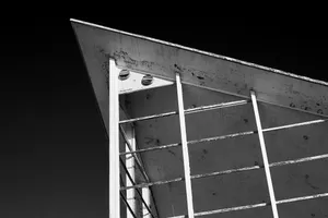 Structure With Sharp Edge Roofing Wallpaper