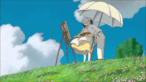 Studio Ghibli Artistat Easel Wallpaper