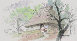 Studio Ghibli Desktop Hut House Wallpaper