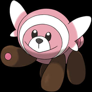 Stufful In White Background Wallpaper