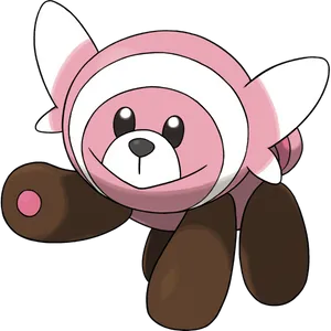 Stufful In White Background Wallpaper