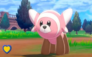 Stufful Standing On Dirt Path Wallpaper