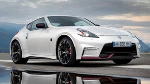 Stunning 2020 Nissan Gt-r Nismo In Action Wallpaper