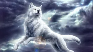 Stunning 3d Animal Art In A Natural Forest Setting Wallpaper