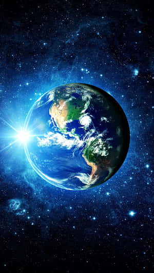 Stunning 3d Earth Model Wallpaper