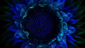 Stunning 3d Flower In Full Bloom Wallpaper