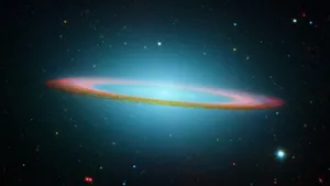 Stunning 3d Galaxy Visualization Wallpaper