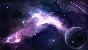 Stunning 3d Galaxy Wallpaper In High Resolution Wallpaper