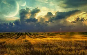 Stunning 3d Landscape Artwork Wallpaper