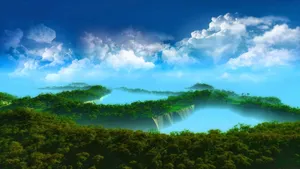 Stunning 3d Landscape In High Definition Wallpaper