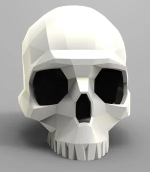 Stunning 3d Skull Artwork Wallpaper