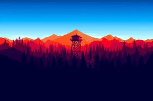 Stunning 4k Pc Monitor Displaying An Incredible Vibrant And Ultra-high Definition Landscape Scene Wallpaper