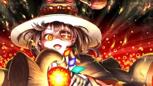 Stunning 4k Render From The Well-loved Anime Series, Kono-suba Wallpaper