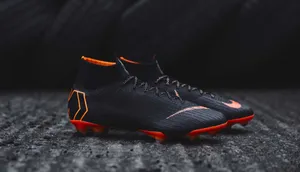 Stunning Abstract Black And Orange Wallpaper Wallpaper