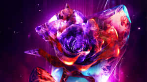 Stunning Abstract Rose Wallpaper Wallpaper