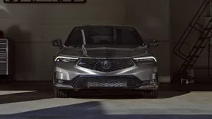 Stunning Acura Integra In An Urban Landscape Wallpaper