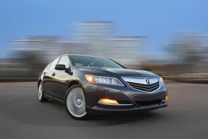 Stunning Acura Rlx Luxury Sedan On Display Wallpaper