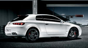 Stunning Alfa Romeo Brera In Motion Wallpaper