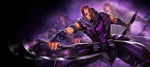 Stunning Anti-mage Artwork In Battle Wallpaper