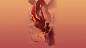 Stunning Artwork Of Uncle Iroh Wallpaper