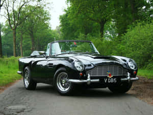 Stunning Aston Martin Db5 In All Its Glory Wallpaper