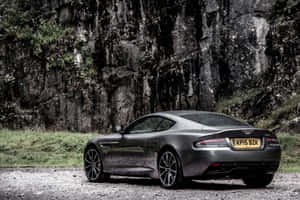 Stunning Aston Martin Db9 In Motion Wallpaper