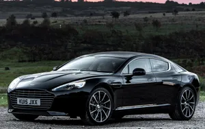 Stunning Aston Martin Rapide S In Action Wallpaper