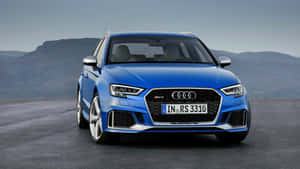 Stunning Audi Rs3 In Motion Wallpaper