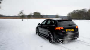 Stunning Audi Rs3 Sports Car In Action Wallpaper