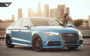 Stunning Audi S3 On The Move Wallpaper