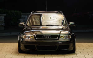 Stunning Audi S4 In Action Wallpaper